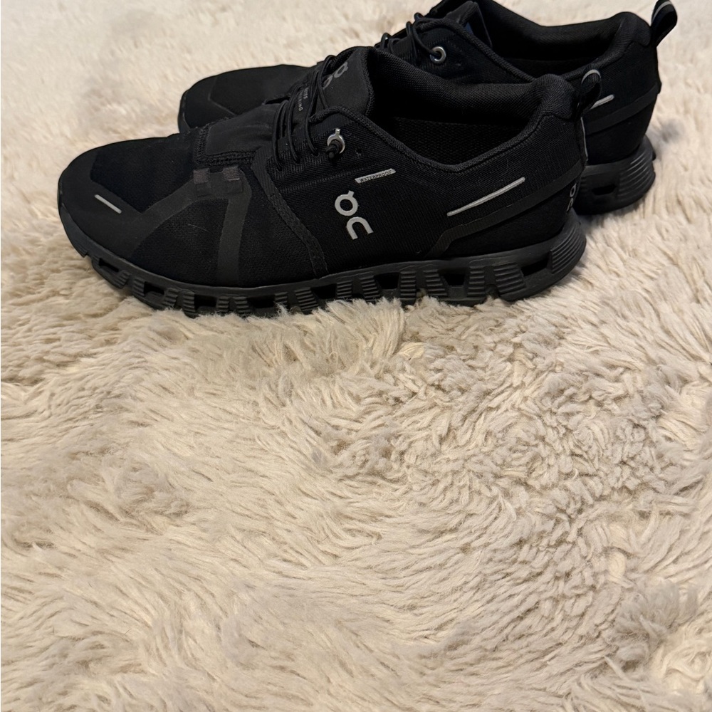 On Running Black Athletic Shoes